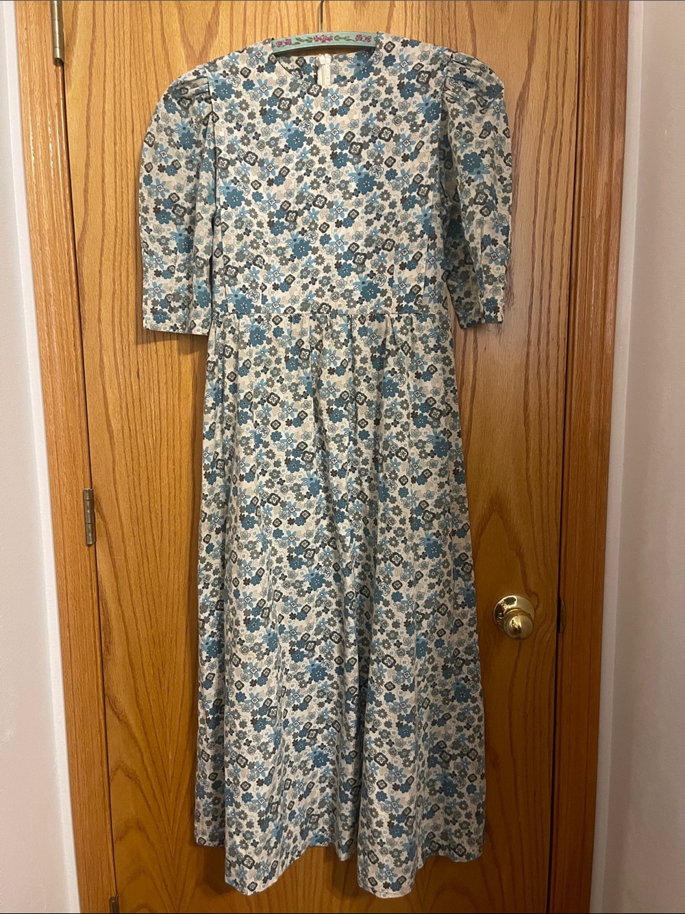 Mennonite floral dress